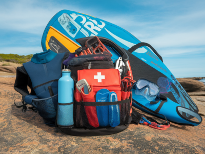 Compact emergency bag for island sports: what I pack for hikes, windsurf sessions and shore dives on Lanzarote