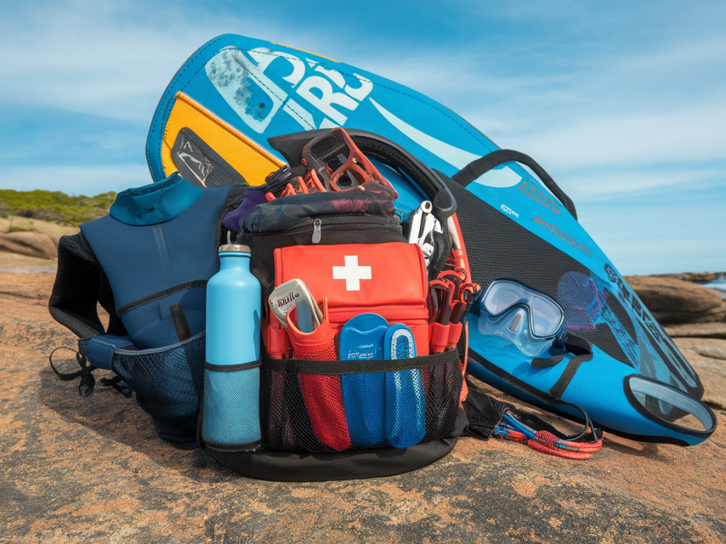 Compact emergency bag for island sports: what I pack for hikes, windsurf sessions and shore dives on Lanzarote
